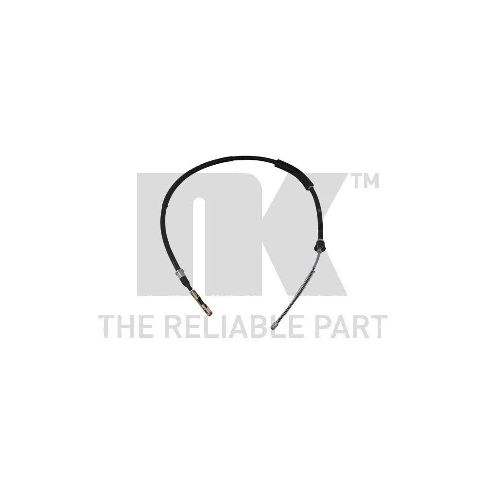 Трос стоянкового гальма NK 9047104 для AUDI лівий, фото №1 Трос стоянкового гальма NK 9047104 для AUDI лівий, фото №1