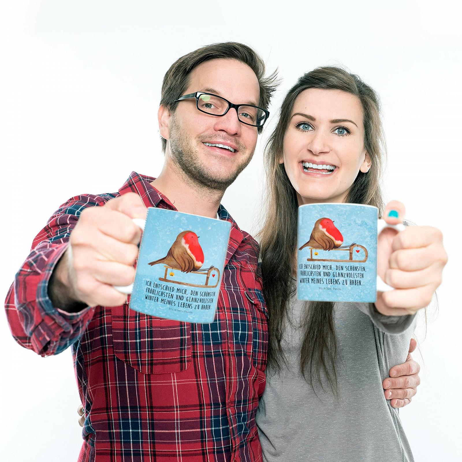 Детская чашка Mr. & Mrs. Panda Малиновка на санях, фото №5