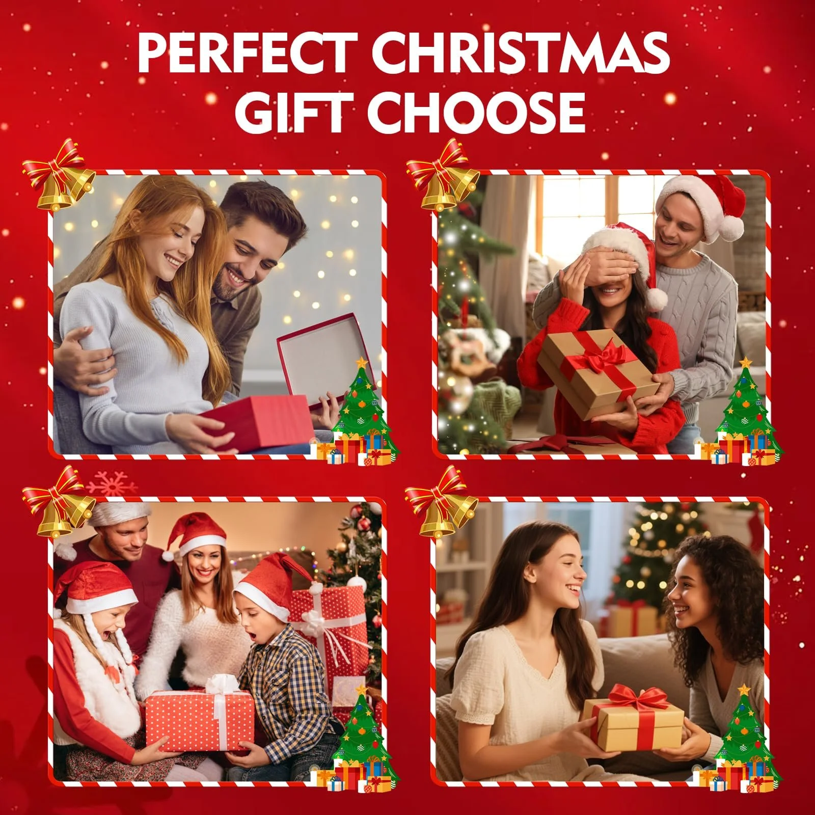 Набор рождественских кремов для рук, ежедневный увлажняющий крем для рук, для очень сухой кожи рук, подарок для семьи и друзей (5 x 30 г), фото №7