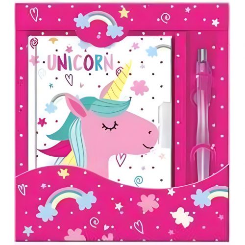 Набор с блокнотом на замочке Милый единорог [tsi229629-TSI], фото №1