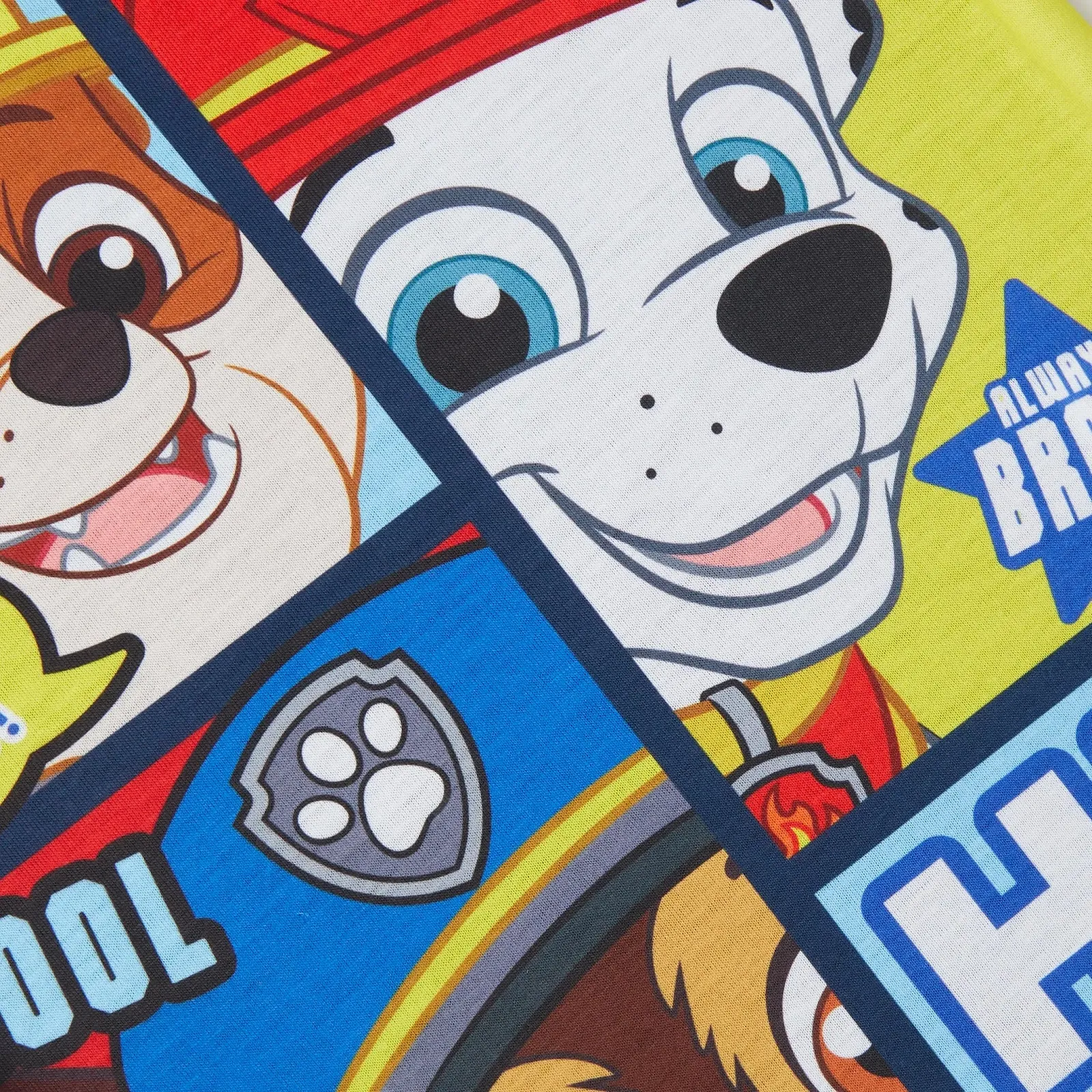 Піжама PAW PATROL Hi! Marshall Rubble Chase для хлопчиків з довгими рукавами, фото №3