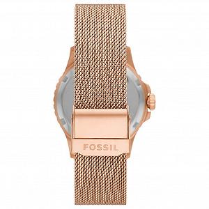 Женские аналоговые часы Fossil ES4999, розовое золото, браслет synthetic.ua - Фото 1