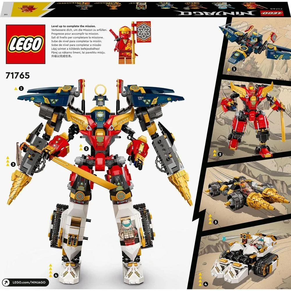 Конструктор Lego Ninjago Ультракомборобот ниндзя 71765, фото №8