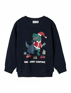 Світшот NAME IT Nmmvismas LS Nreg Sweat Bru для хлопчиків - Фото 1