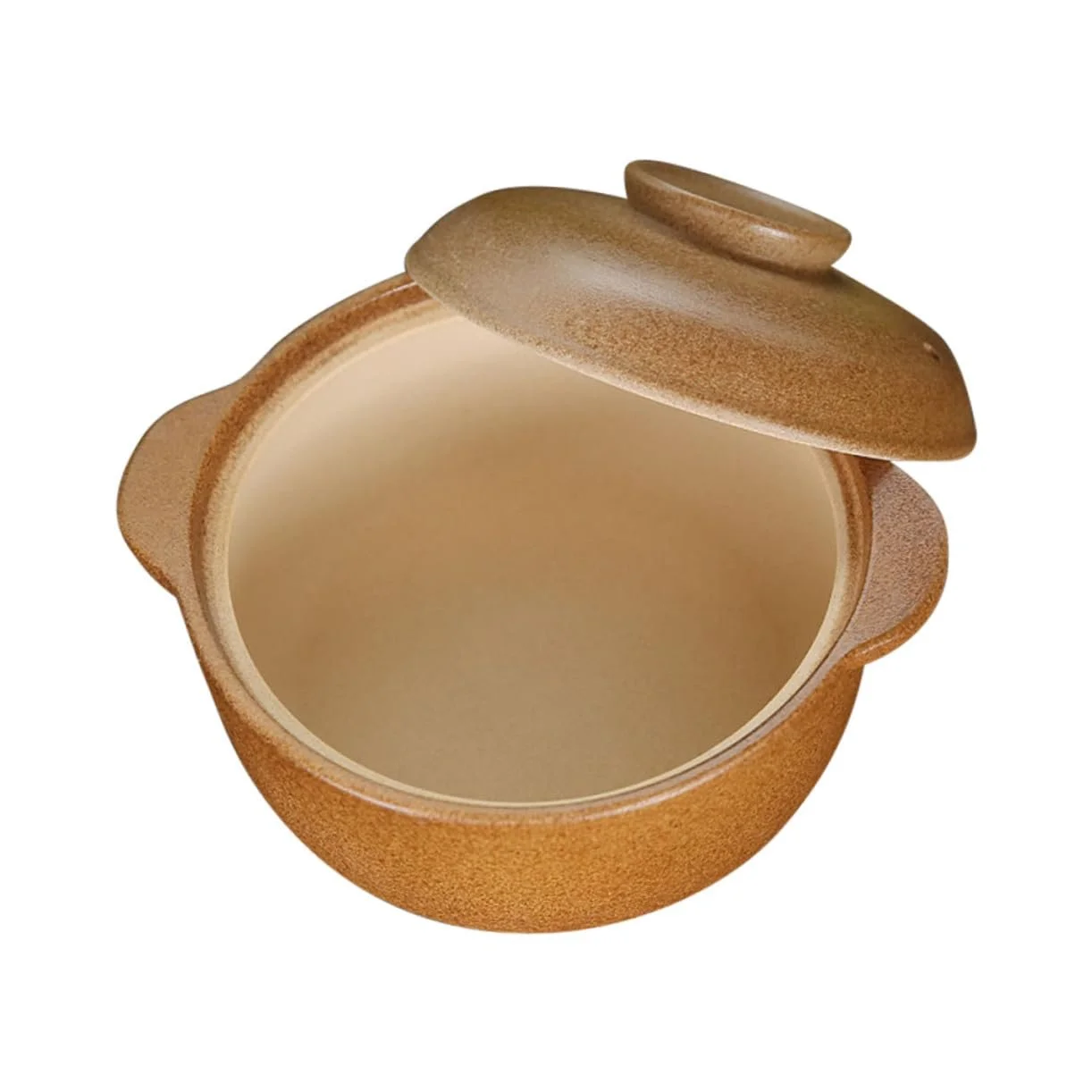 Кастрюля керамическая 1,6 л с крышкой термостойкая для супа, фото №1