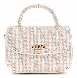 Сумка з верхньою ручкою GUESS Mirema Flap Білий Мульті - Фото 1
