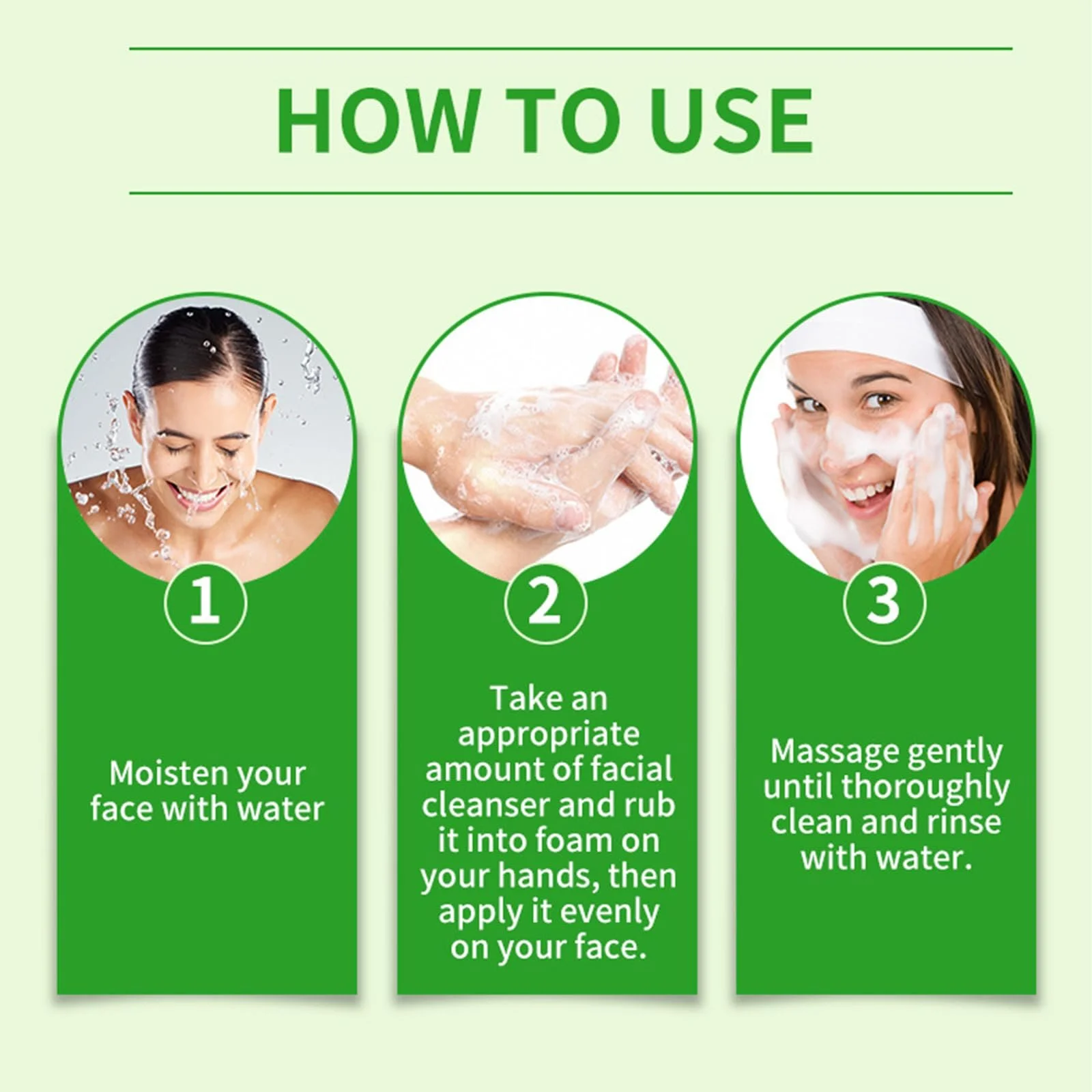 Засіб для вмивання від акне, контролює надлишковий жир, помітно зменшує прищі та чорні цятки, фото №6