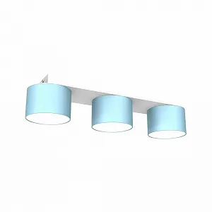 Світильник стельовий Eko-Light Milagro DIXIE 3xGX53 Blau/Weiß - Фото 1