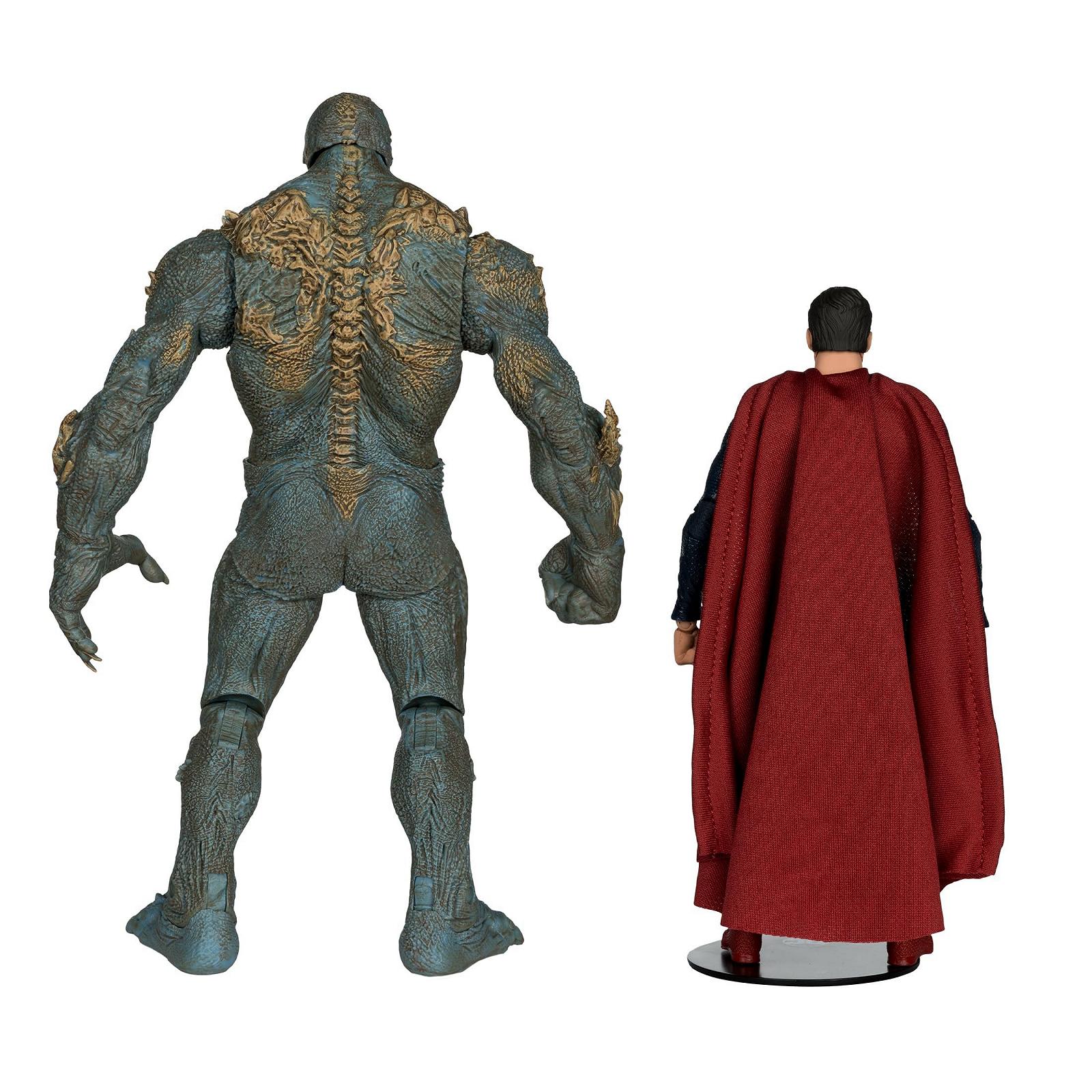 Фигурки экшн Mega, Набор из 2, Думсдей и Супермен, Batman v Superman: Dawn of Justice, DC Multiverse, McFarlane Toys, фото №5