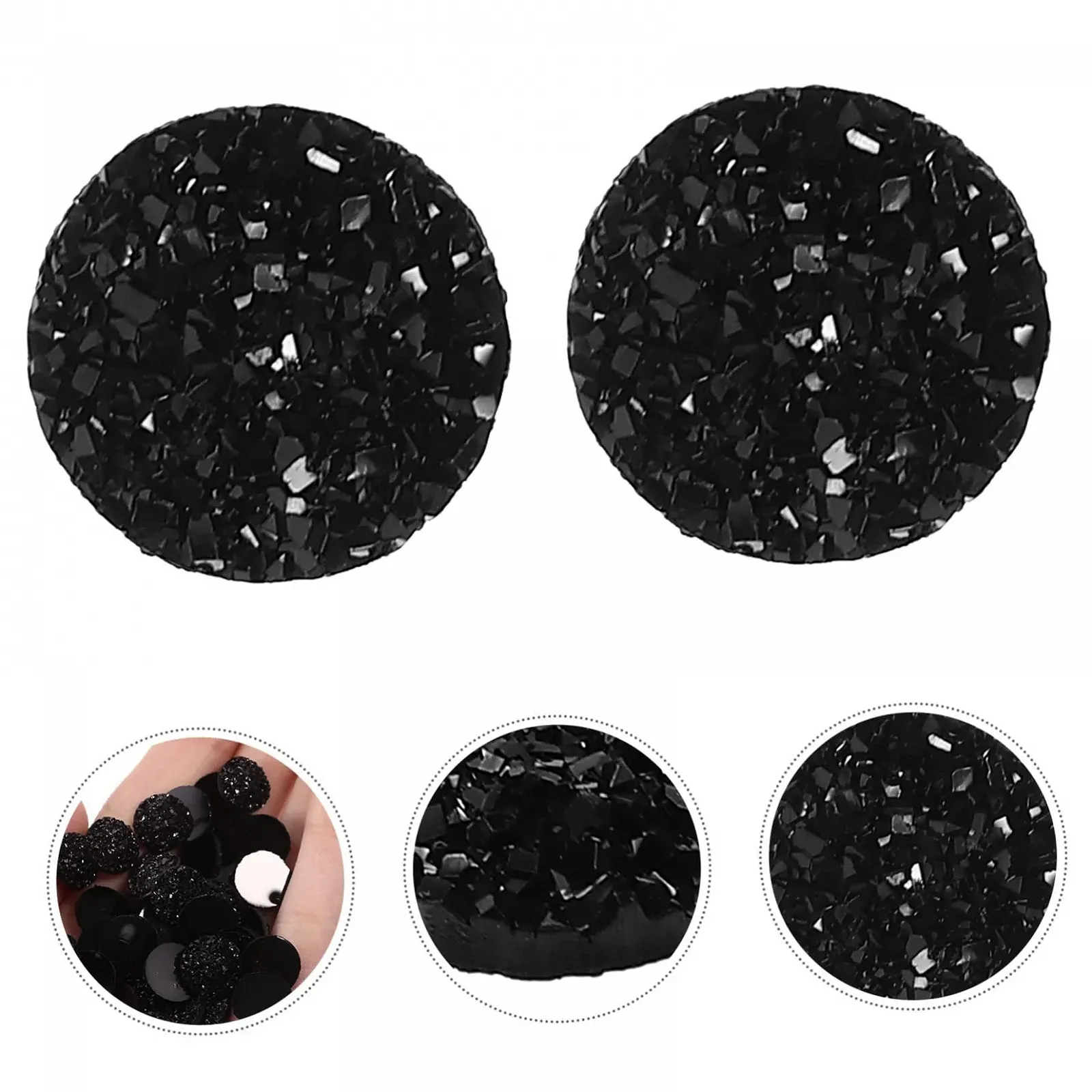 Стрази Healvian круглі, 200 шт., фото №6