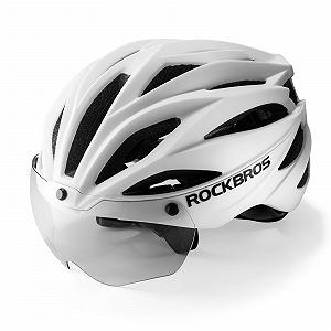 Шолом велосипедний ROCKBROS для дорослих, зі знімним магнітним козирком, MTB, регульований, 58-62 см - Фото 1
