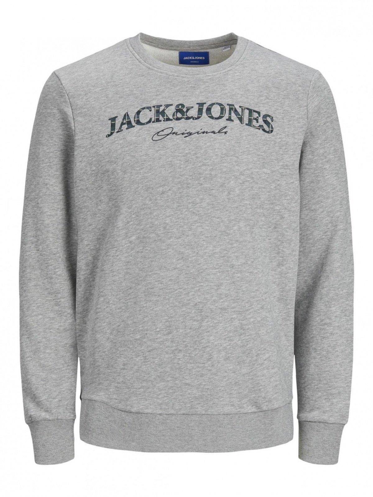 Світшот Jack&Jones SWEAT CREW NECK 12180410 Сірий XXL, фото №1