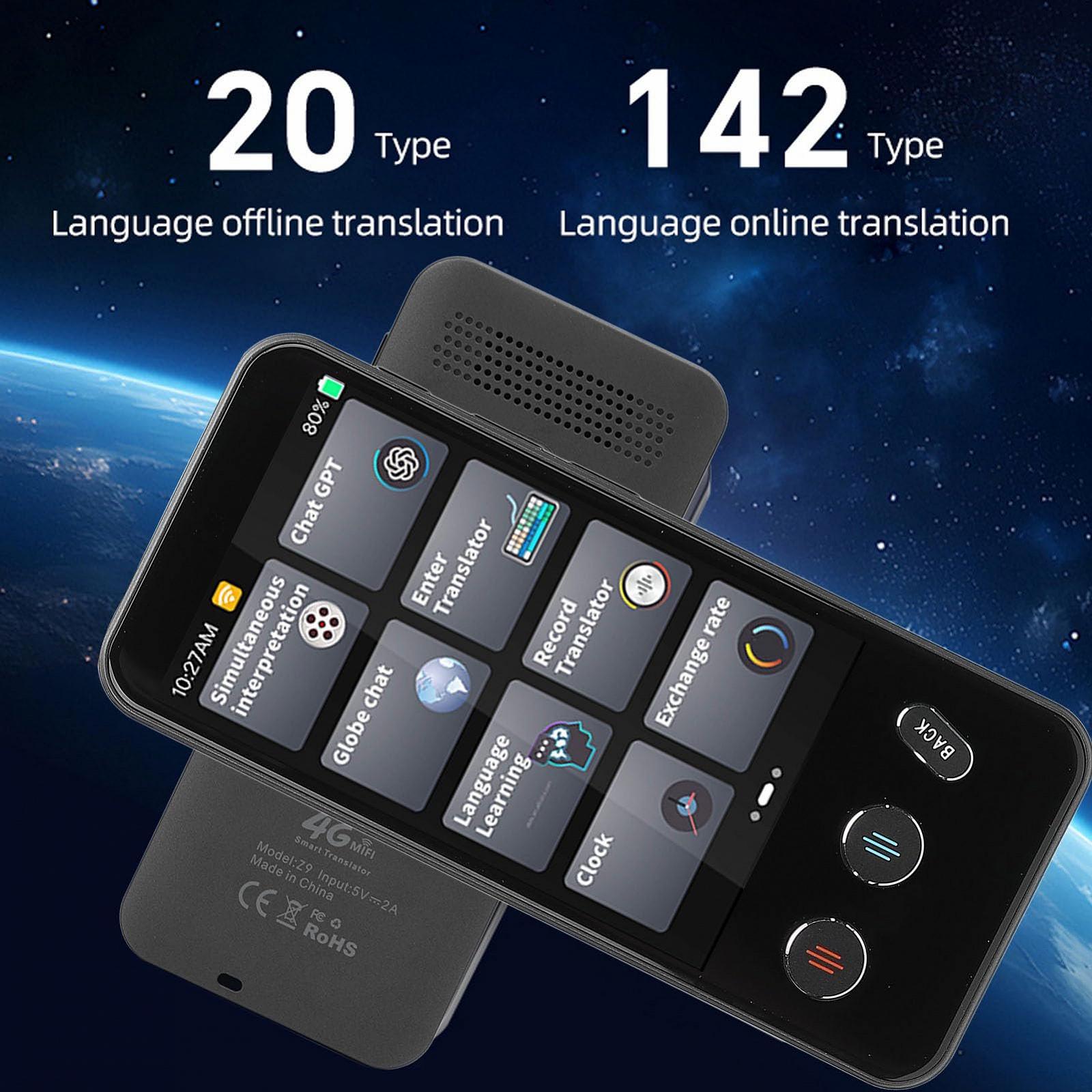 Перекладач мови ASHATA, пiдтримує 142 мови, онлайн та офлайн переклад фото, портативний, фото №4