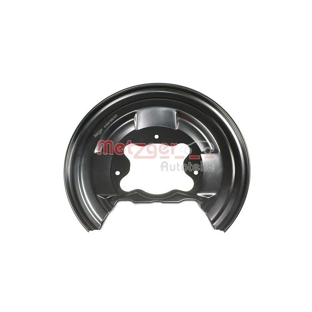 Захисний кожух гальмівного диска METZGER 6115529 для HONDA задня вісь зліва, фото №1