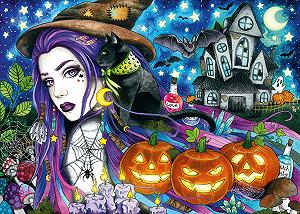 Пазл Ravensburger 16871 Halloween 1000 елементів від 14 років - Фото 1