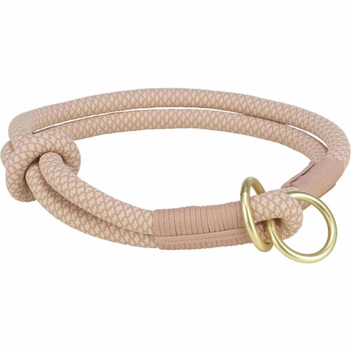 Ошейник тренировочный TRIXIE Soft Rope XS Розовый/Светло-розовый, фото №2