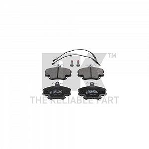 Комплект тормозных колодок дискового тормоза NK 229957 для LADA PEUGEOT RENAULT DACIA ALPINE - Фото 1