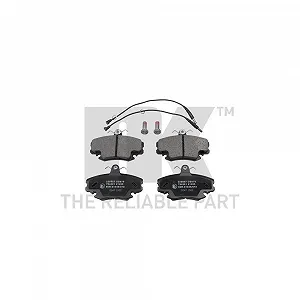 Комплект гальмівних колодок дискового гальма NK 229957 для LADA PEUGEOT RENAULT DACIA ALPINE - Фото 1