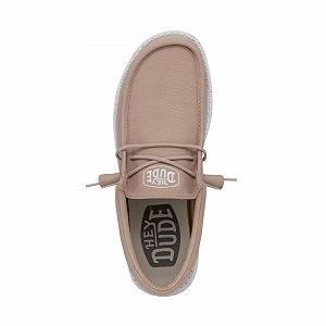 Туфли HEYDUDE Wally Slub Canvas Moc Toe для мужчин synthetic.ua - Фото 1