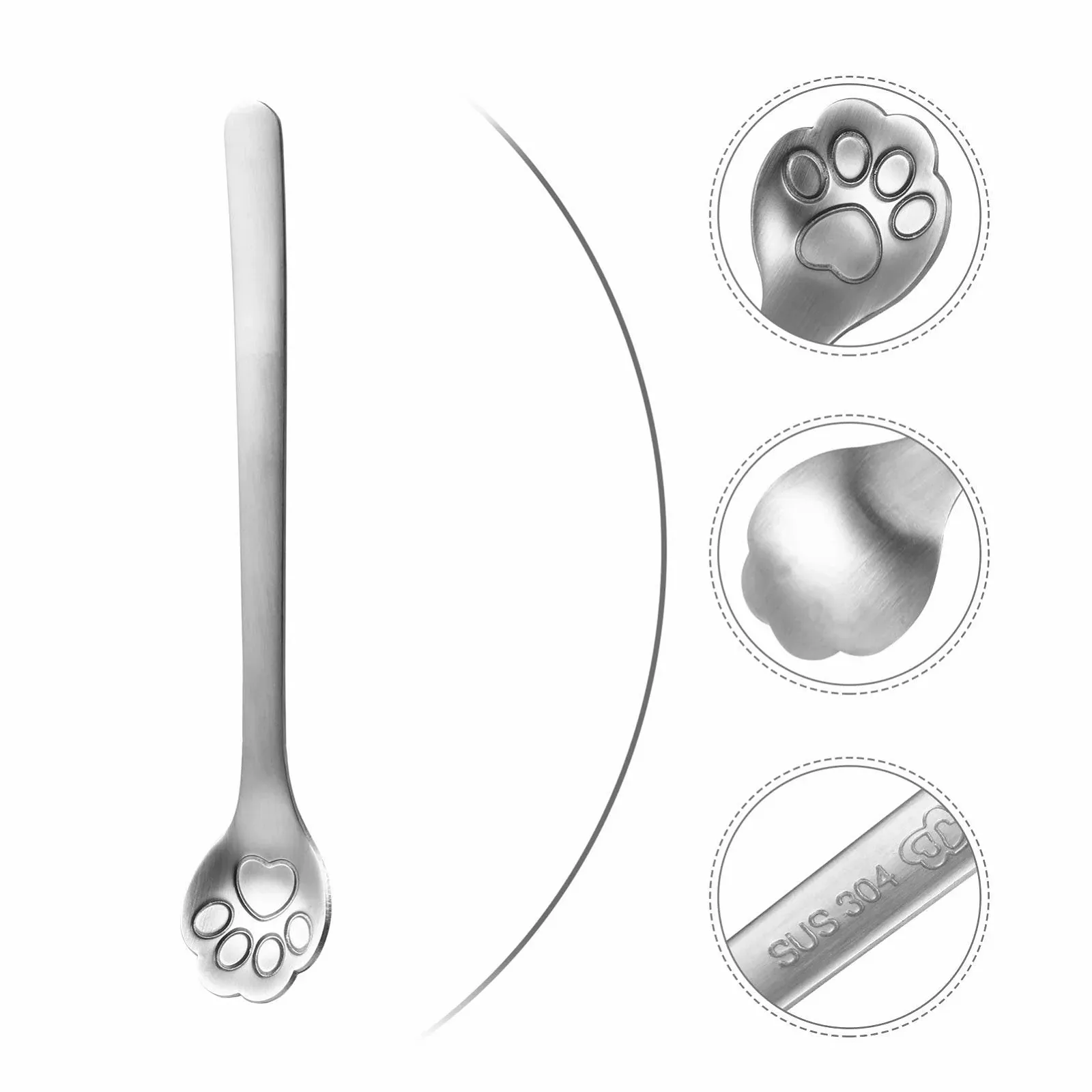 Кавова ложка з нержавіючої сталі, фото №5