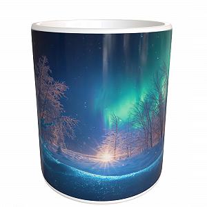 Кухоль 330 мл Mug Print Aurora Керамічна кавова кружка - Фото 1