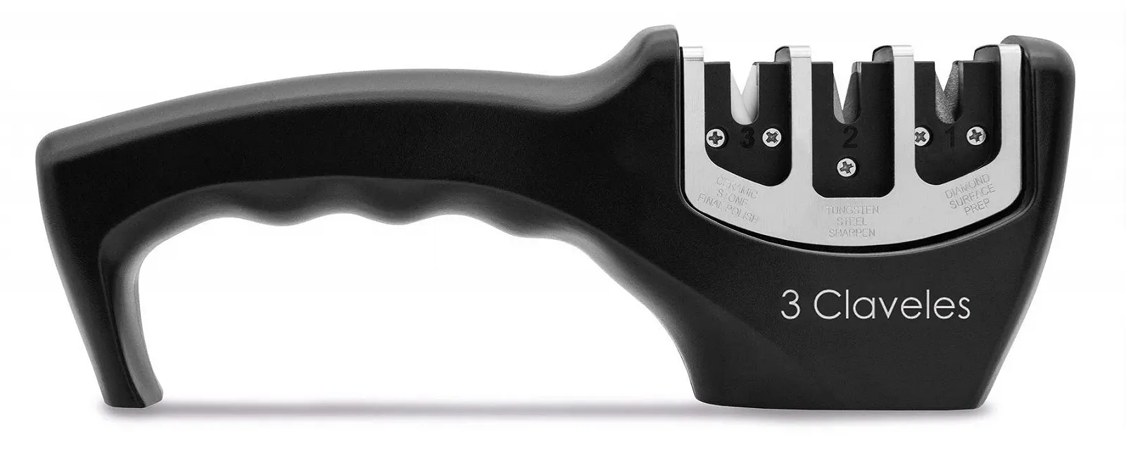 Точилка для ножів Tres Claveles 3-Step 3C ручна, фото №1 Точилка для ножів Tres Claveles 3-Step 3C ручна, фото №1