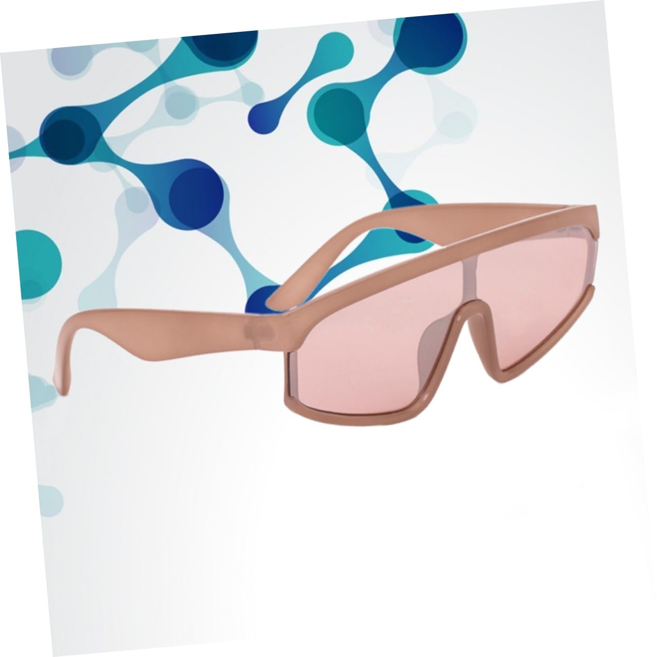 Сонцезахисні окуляри Прямокутні Модні окуляри для жінок PACKOVE Outdoor, коричневий, фото №6