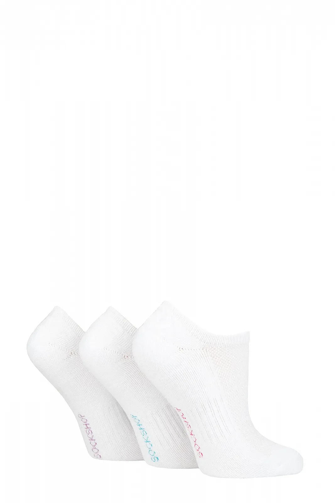 Шкарпетки-слідки SockShop Жіночі З бамбукового волокна З частковою амортизацією Набір з 3 пар, фото №1