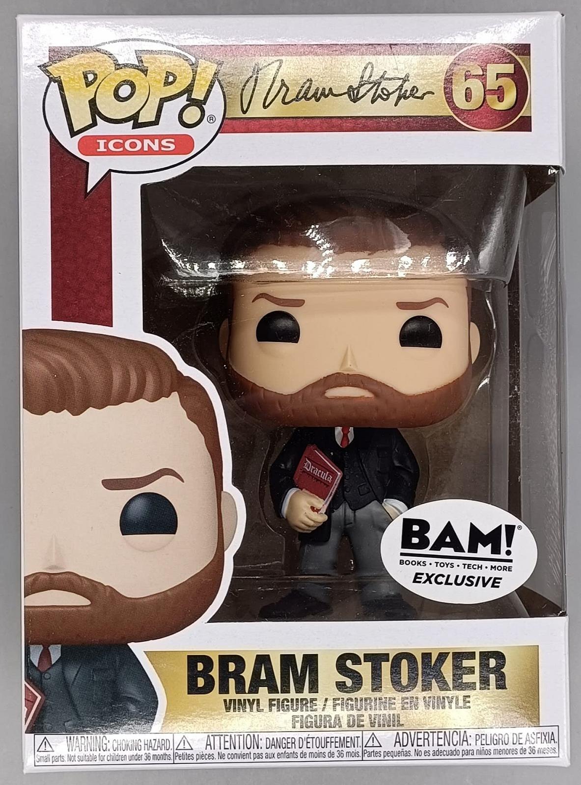 Фігурка Funko Icon Pop! Брем Стокер з книгою, ексклюзив, фото №1