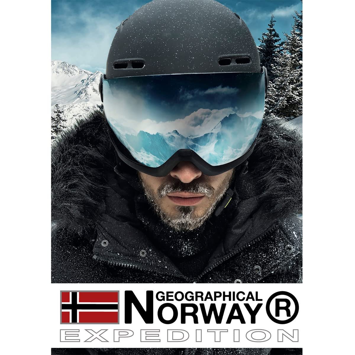 Софтшелл Куртка Geographical Norway Функциональная куртка Ветрозащитная куртка с капюшоном Ветрозащита Стойка-воротник Холодоотталкивающая Для активного отдыха Пешего туризма Кемпинга, фото №8