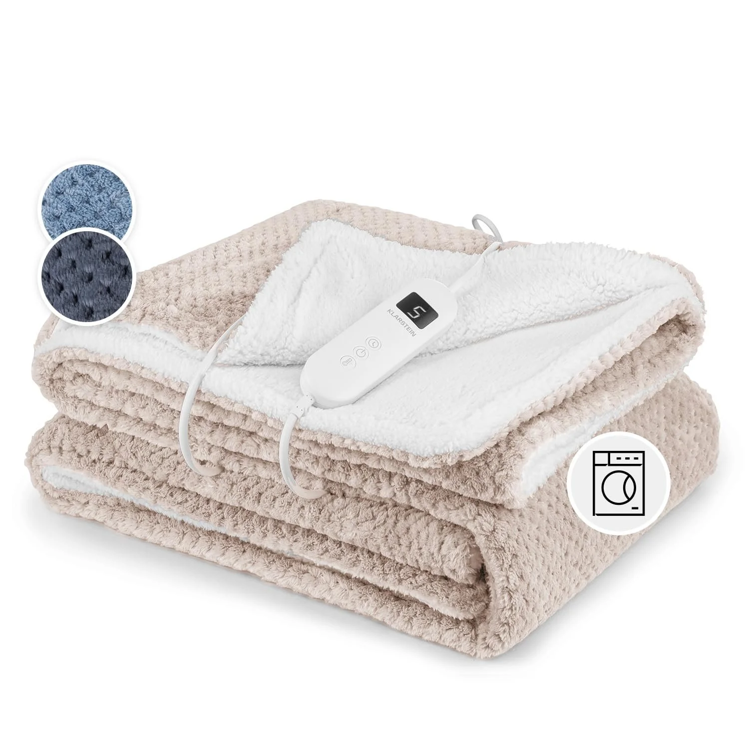 Електрична ковдра Klarstein XL 180 x 130 см, фото №1 Електрична ковдра Klarstein XL 180 x 130 см, фото №1