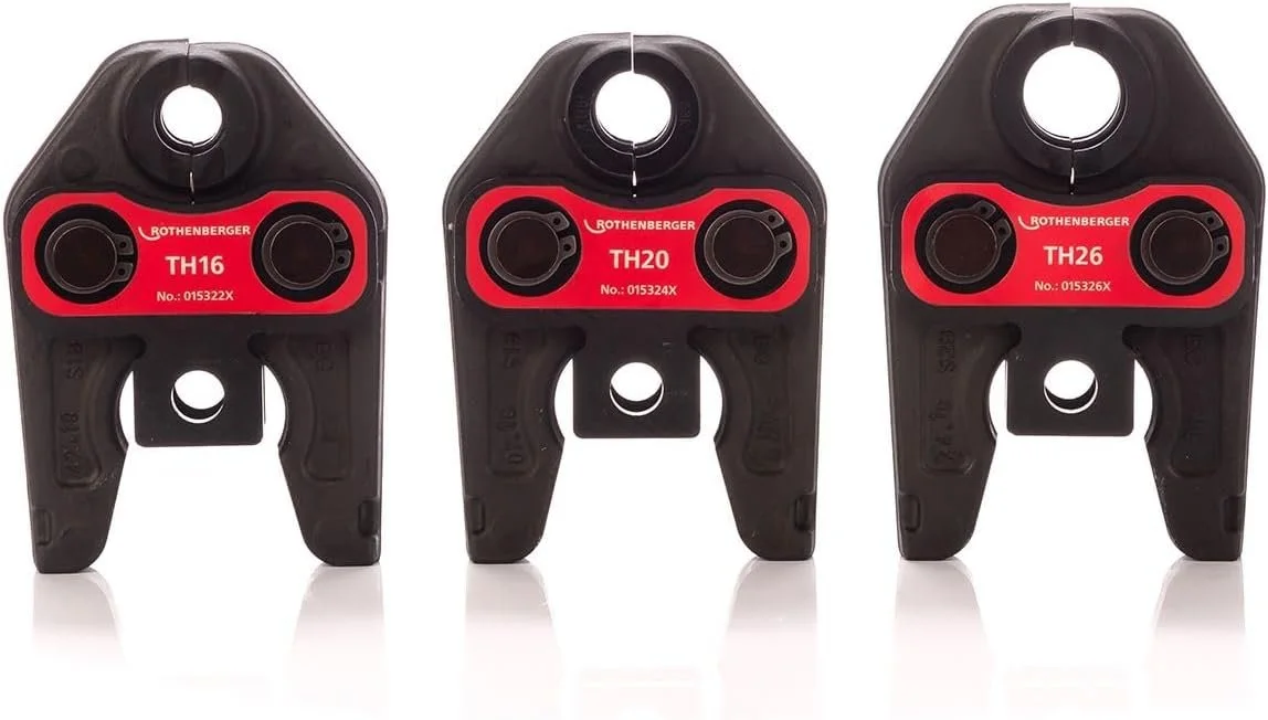 Комплект для зажима труб ROTHENBERGER 015063X TH16-20-26mm Black/Red, фото №3 Комплект для зажима труб ROTHENBERGER 015063X TH16-20-26mm Black/Red, фото №3