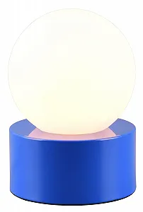 Настільна лампа Reality Leuchten COUNTESS 12 x 17 см Синій - Фото 1