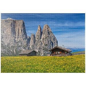 Пазл MyPuzzle Special Collection by Puzzle Galaxy Seiser ALM against Sciliar 1000 элементов - Фото 1