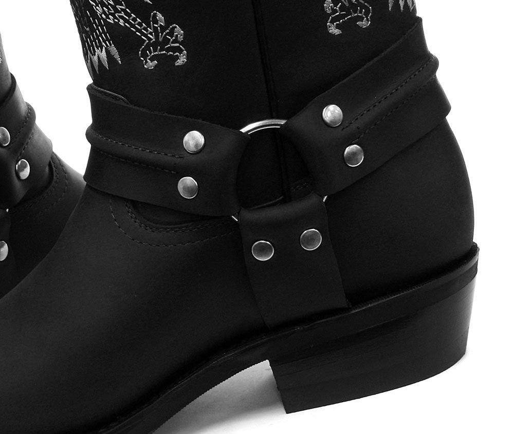 Ботинки Шнуровка Кожа, фото №5