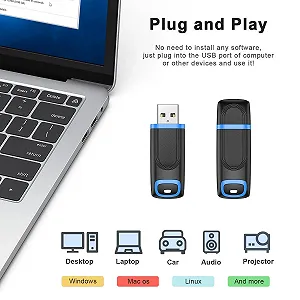 Набір USB-флеш-накопичувачів Vansuny 10 шт. 64 GB Кольорові synthetic.ua - Фото 1