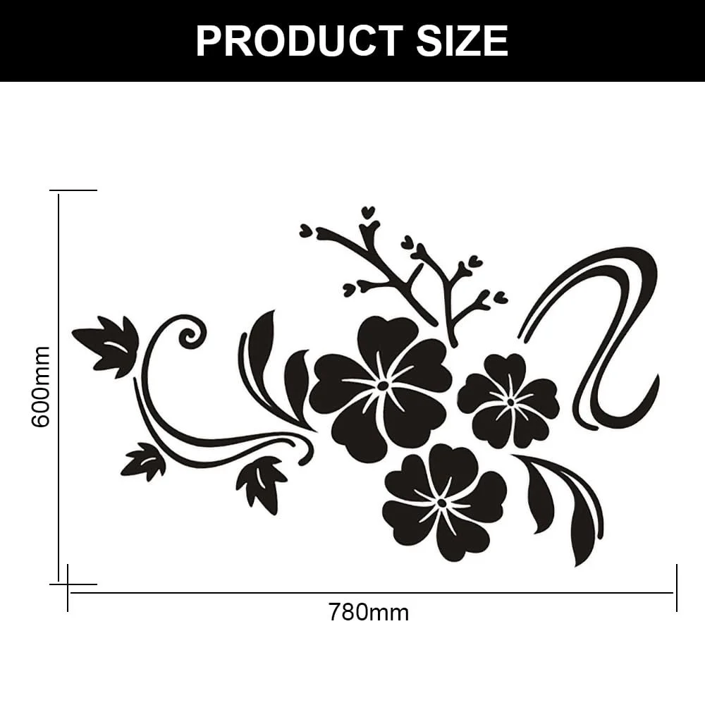 3D Наклейка на стіну Дзеркальна Акрилова 78 x 60 см, фото №6 3D Наклейка на стіну Дзеркальна Акрилова 78 x 60 см, фото №6