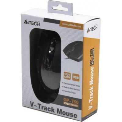 Компьютерная мышь A4Tech OP-760 Black, фото №4