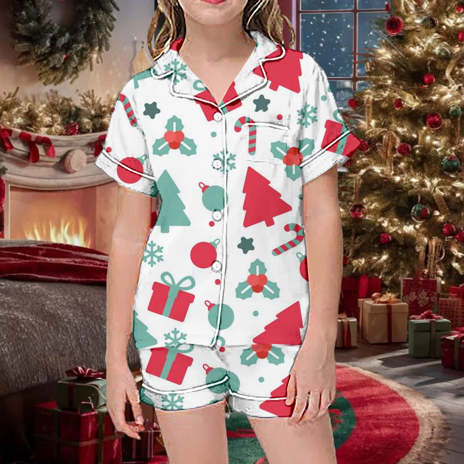 Детская пижама для девочек Мягкая, фото №3