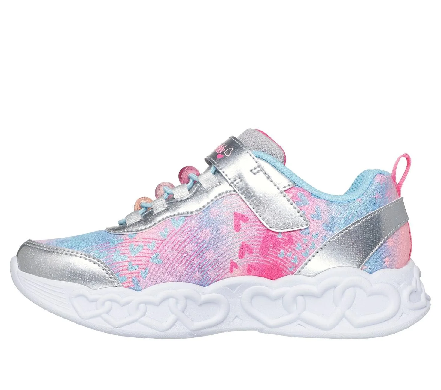 Кроссовки Skechers Infinite Lights Heart Jewels для девочек, фото №6