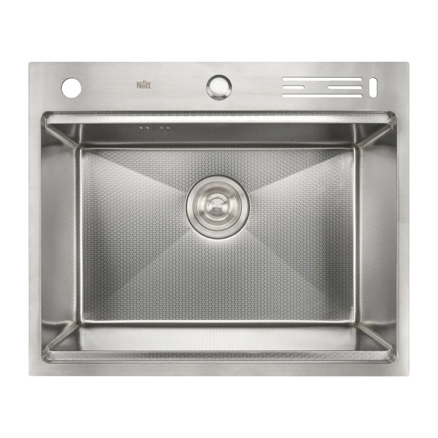 Кухонная мойка с покрытием HoneyComb Nett NSS-5747, фото №1
