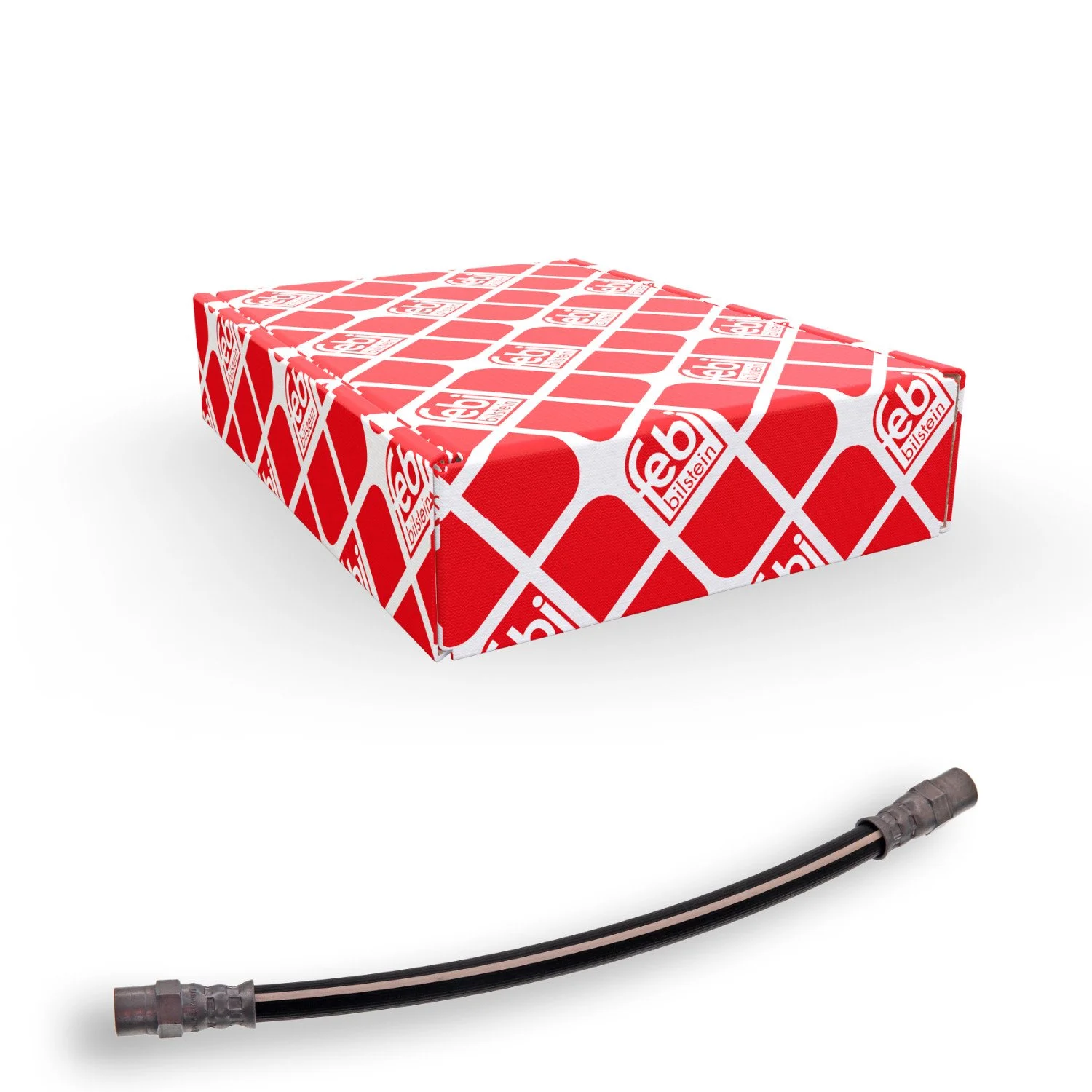 FEBI BILSTEIN Гальмівний шланг 01179 для AUDI MERCEDES-BENZ VW, задня вісь, ліворуч, фото №1