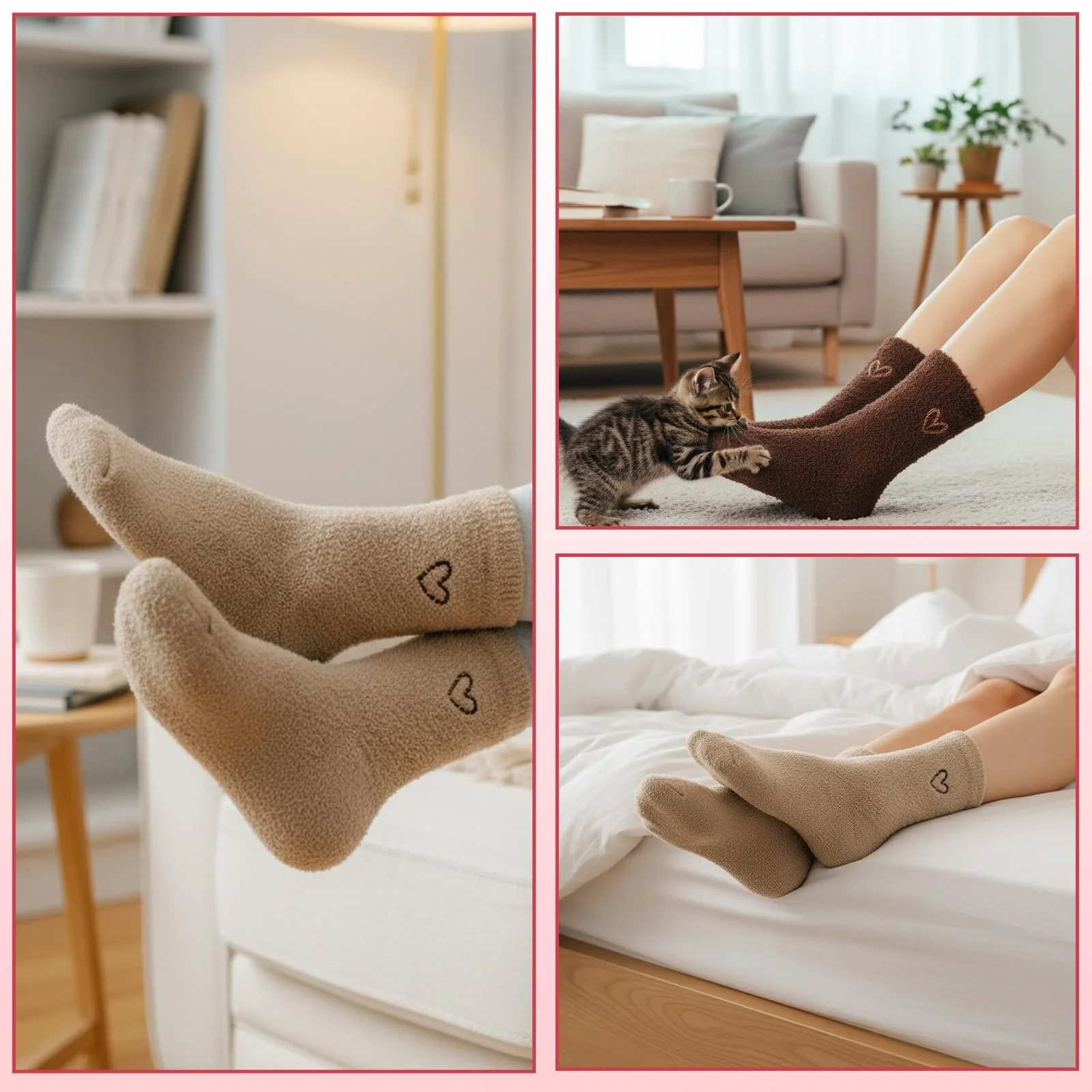 6 пар Жіночих Теплих Шкарпеток Розміри 36-42, фото №5 6 пар Жіночих Теплих Шкарпеток Розміри 36-42, фото №5