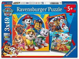 Пазл Ravensburger 5048 Paw Patrol 3 x 49 елементів - Фото 1