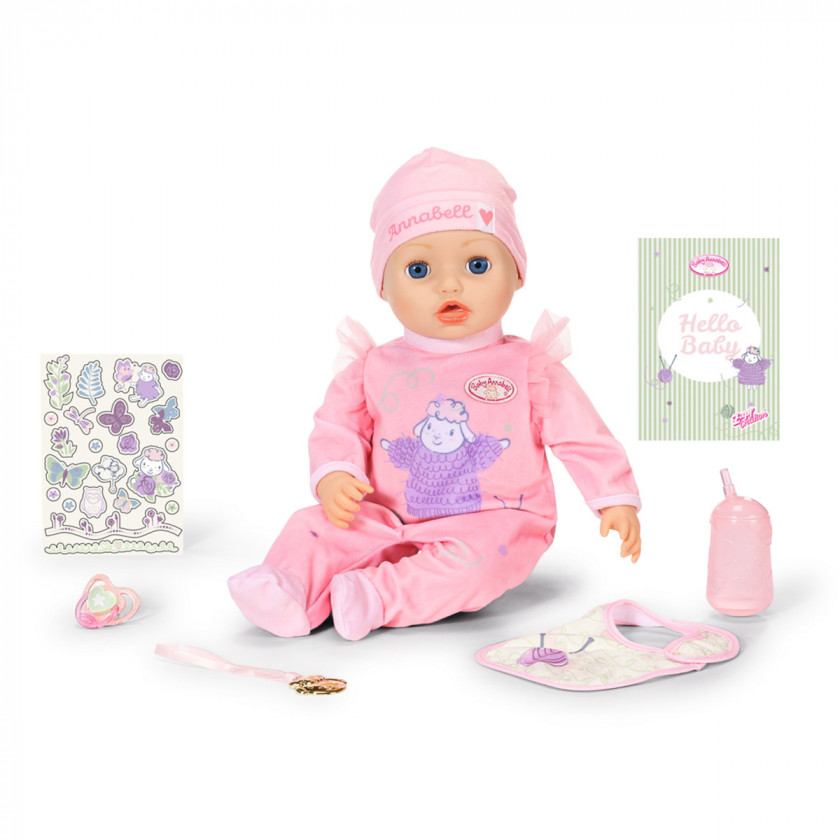 Интерактивная кукла Zapf Creation Baby Annabell Моя маленькая кроха 43 см (706626), фото №3