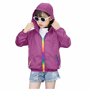 Зимова Куртка для Дівчаток з Капюшоном - Фото 1