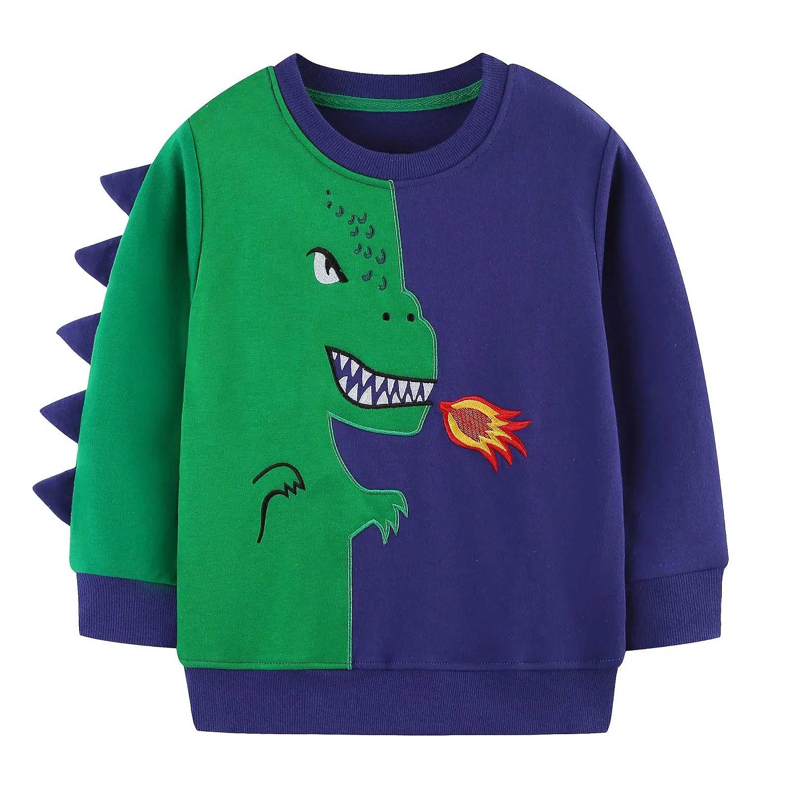 Світшот Tokeya для хлопчиків, дитячий пуловер, бавовняний теплий з довгими рукавами, фото №1