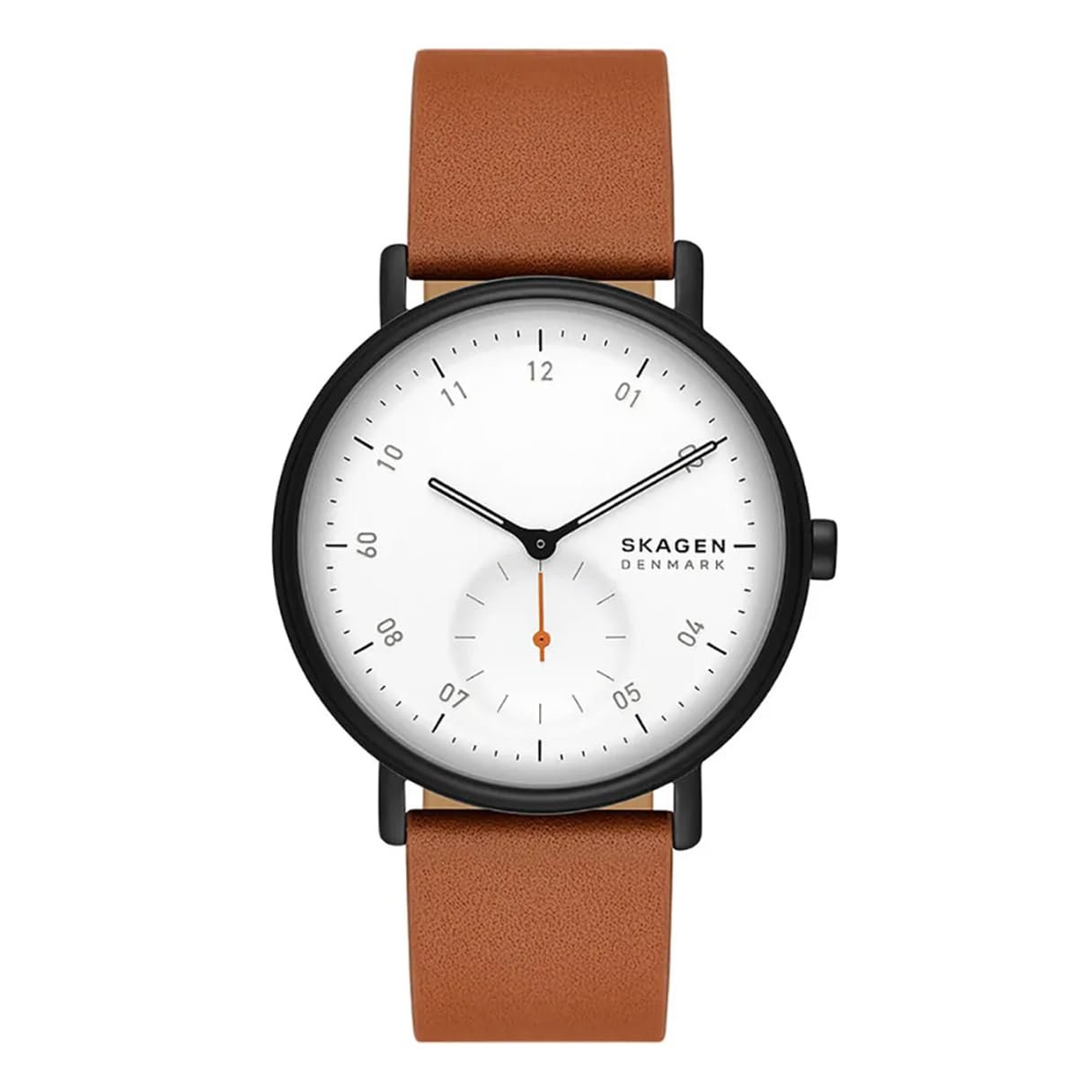 Часы SKAGEN Kuppel Мужские, кварцевые, трехстрелочные, с дополнительным циферблатом, браслет из нержавеющей стали или кожи, фото №1