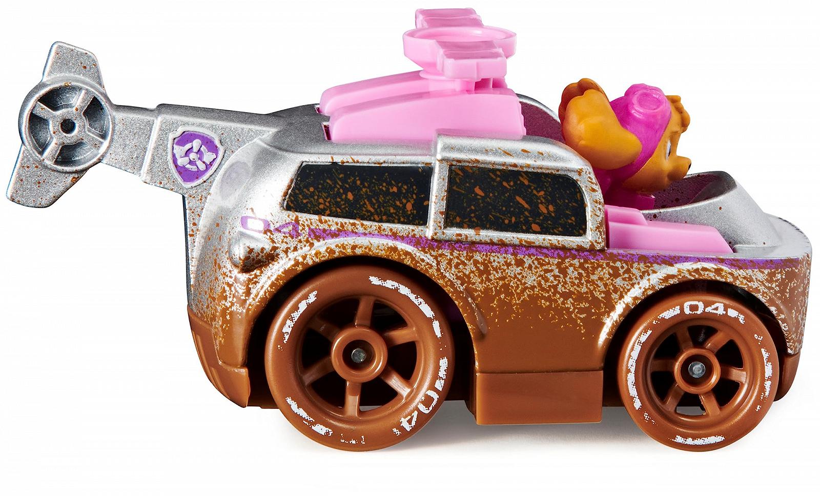 Іграшкові автомобілі PAW PATROL True Metal Mud Decor 1:55 металеві Skye, Chase і Marshall 3 шт., фото №6 Іграшкові автомобілі PAW PATROL True Metal Mud Decor 1:55 металеві Skye, Chase і Marshall 3 шт., фото №6