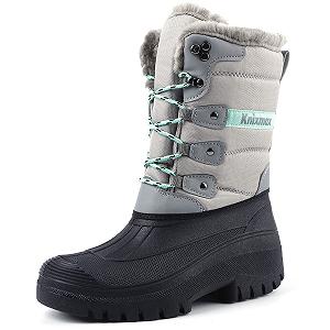 Мужские/Женские зимние сапоги Knixmax, легкие, теплые, на нескользящей водонепроницаемой подошве, размер EU 37–46 - Фото 1